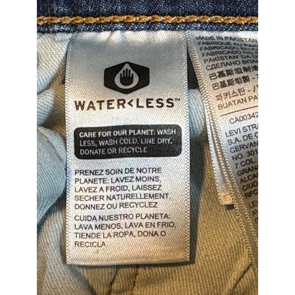 Levi's 514 Straight‎ Fit Jeans Men's 29x30 Blue Denim Medium Wash